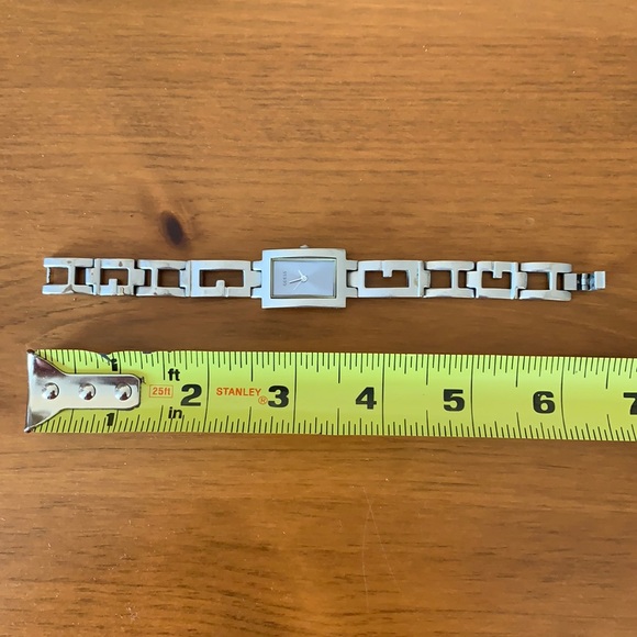 Women’s Guess Brushed Silver-Tone Watch - Picture 7 of 7